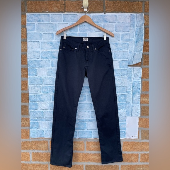 NAKED & FAMOUS Women Jeans W28 Trousers Tapered Pants Japanese Denim Indigo - Picture 1 of 8